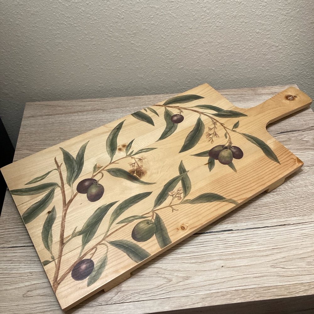William Sonoma Wooden Charcuterie Board